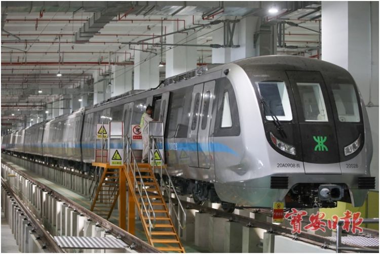 深圳地铁20号线一期单位工程通过政府验收