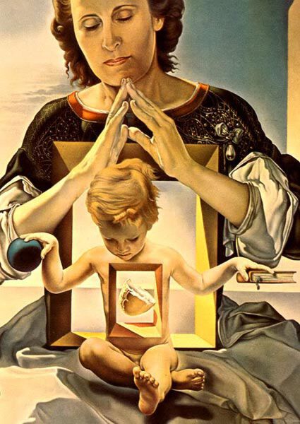 达利的《利加特港圣母》系列,均以加拉为原型