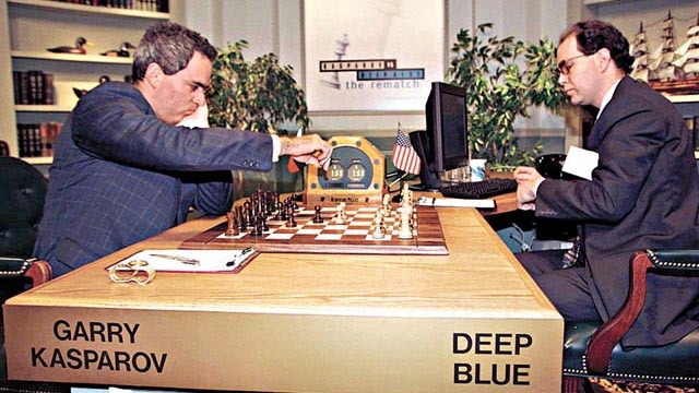 科技今天丨20年前人机大战深蓝打败人类棋手