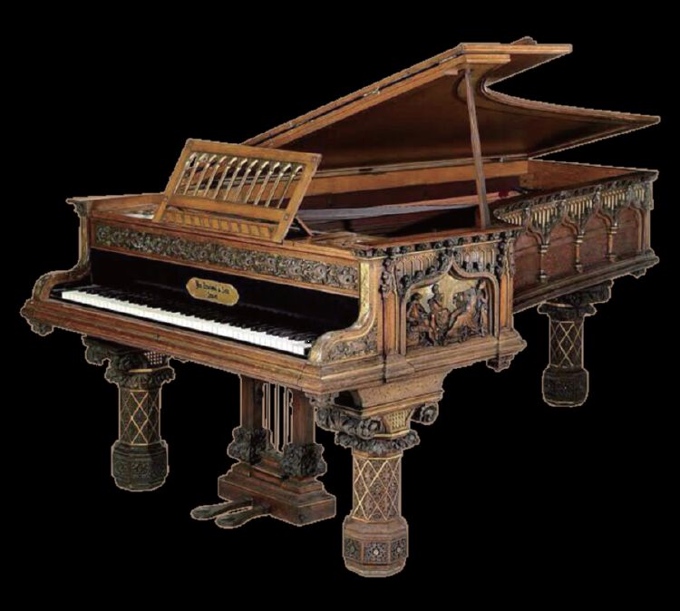 超燃钢琴大师鲍里斯61贝尔曼用古董钢琴演绎古典名曲