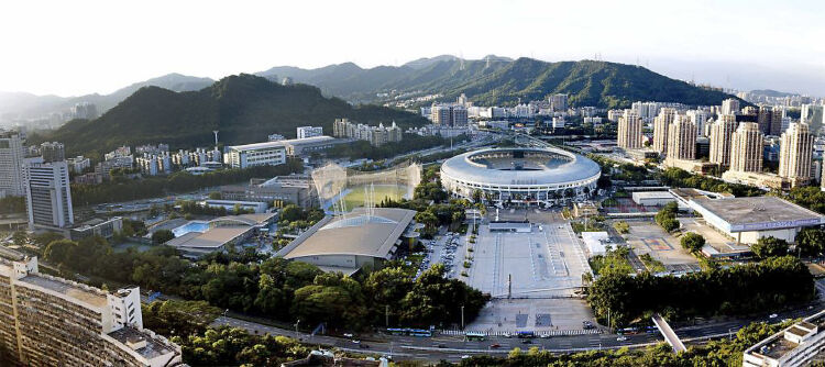 深圳体育中心全貌