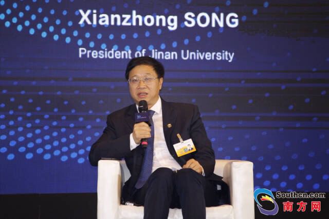 暨南大学校长宋献中(图片来源:南方网)