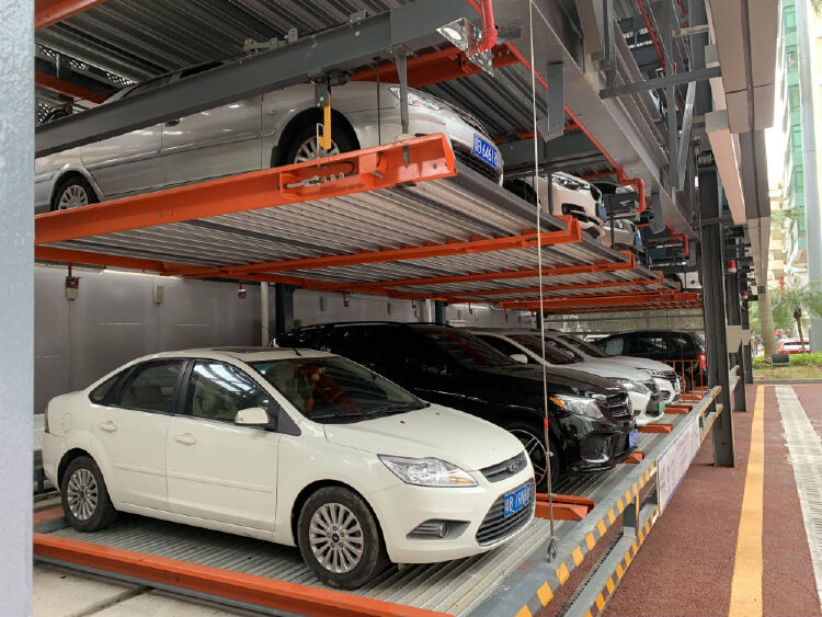智能停车来啦!天安立体车库扫码取车只需15秒