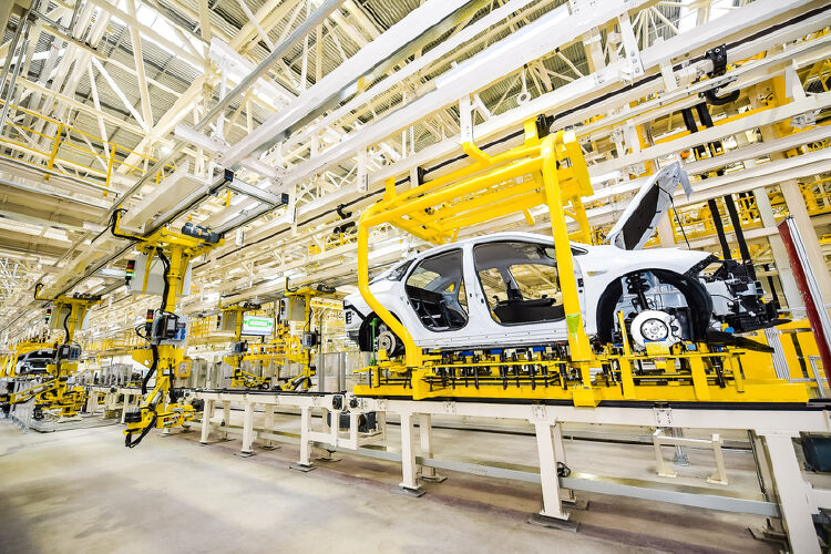 广汽智联新能源汽车产业园首期工程竣工