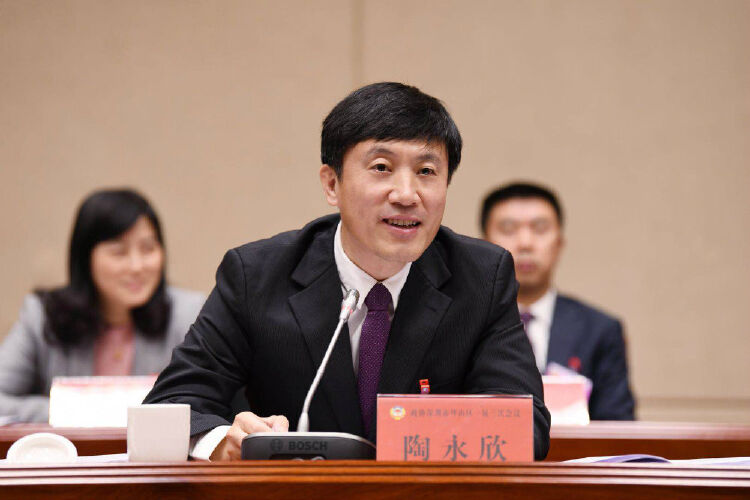 Δ坪山区委书记陶永欣.