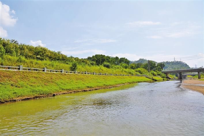 治理后的葵涌河.