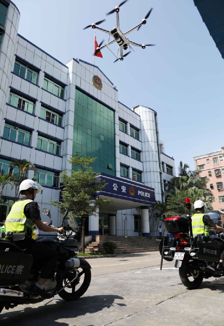 5g应用创下多个"第一" 2018年,深圳公安宝安分局下辖塘头派出所和深圳