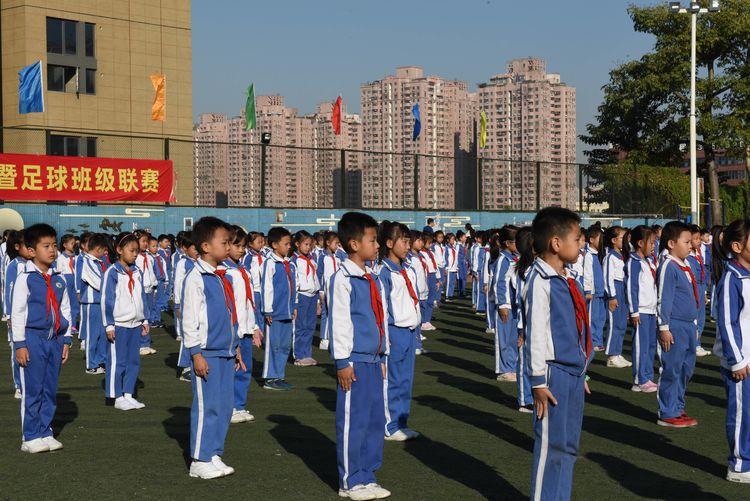 促进健康感受快乐木棉湾学校第二十届体育文化节闭幕
