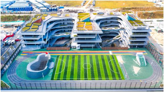 "建筑小旅"走进红岭实验小学,体验新校舍风采