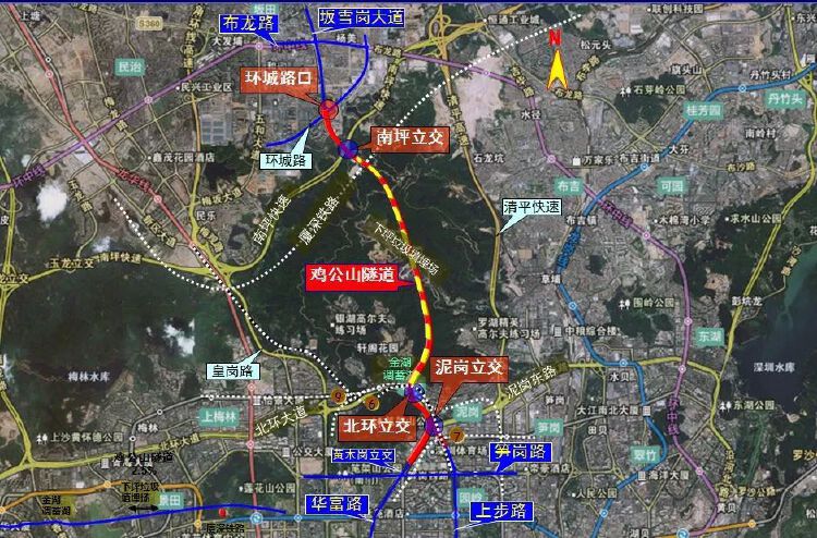 深圳市勘察研究院助力坂銀通道