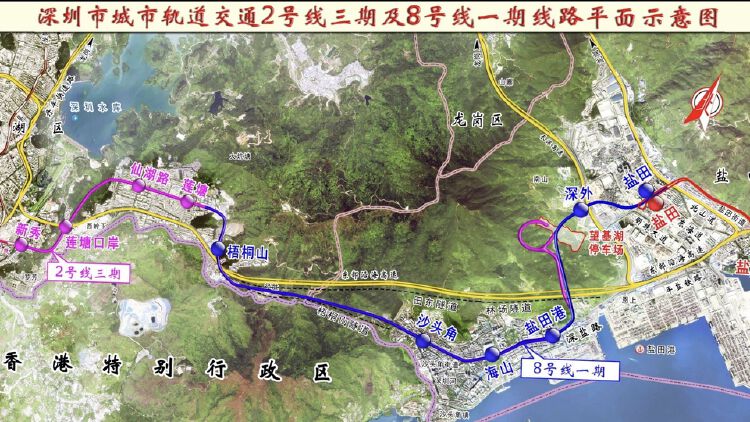 深圳人 今年底坐地铁去盐田看海!