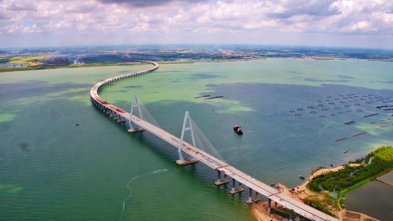 雷州半岛跨海大桥图片