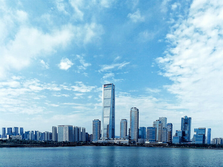 【原创】深圳蓝 蓝格莹莹的天