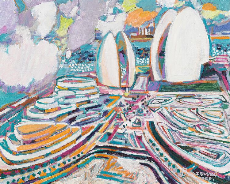 湾区艺术家画湾区 深圳美术馆展现"湾区好风光"