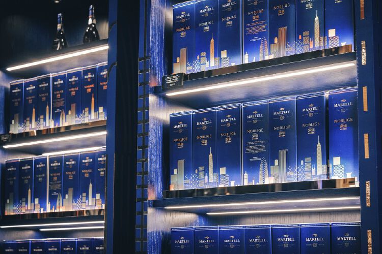 马爹利全球首家线下旗舰店latelier martell亮相深圳