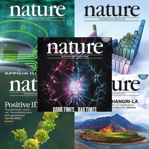 英国《自然》杂志(nature)封面集锦他们依托杂志,推出全球关注的"