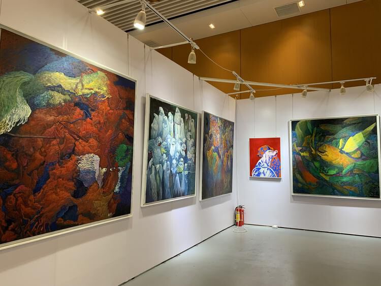 【原创】2021艺术广东·国际艺术交流展展出1200件艺术作品