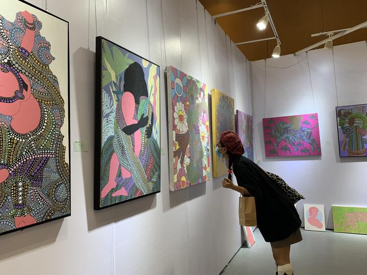 【原创】2021艺术广东·国际艺术交流展展出1200件艺术作品