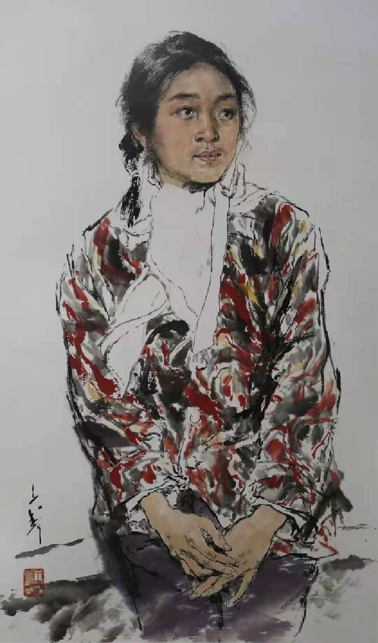 每一幅人物画都是他的人生写意纪念王子武大师