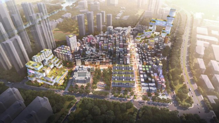 打造城中村综合整治新样板南山区平山人才小镇建设项目集中签约