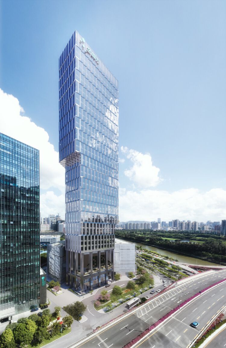 2022年11月10日上午,金蝶集团在深圳总部举行了 "金蝶云大厦"的封顶