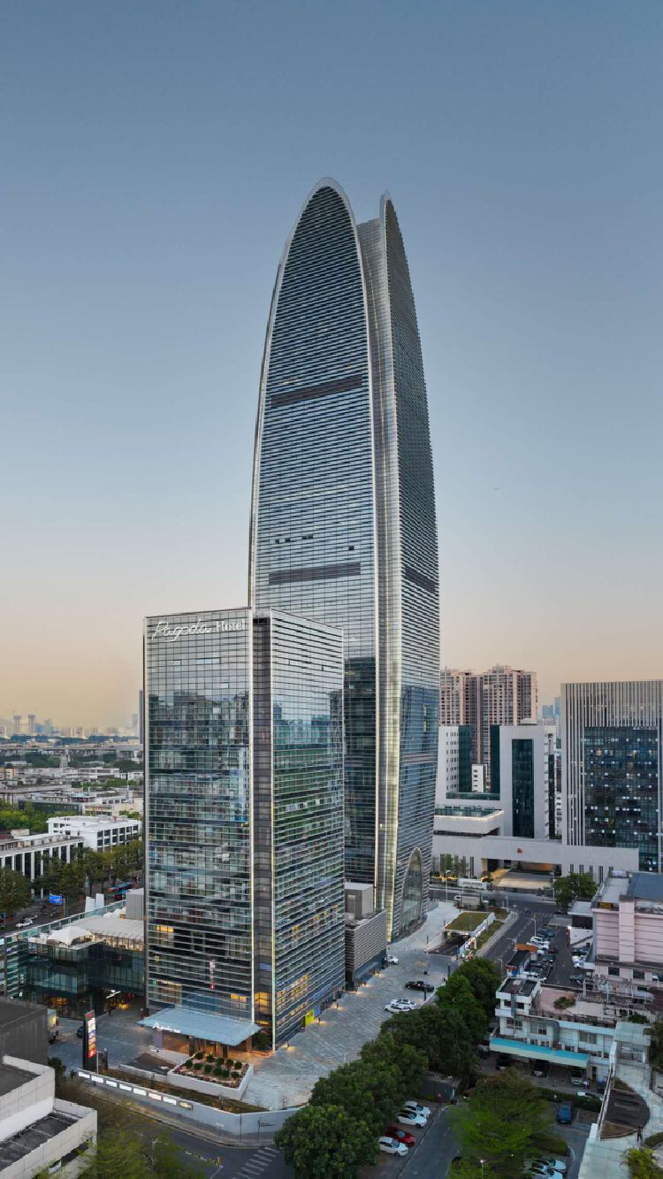 君至鹏城客聚明珠 深圳宝安前海pagoda君亭设计酒店迎客鹏城_读创客户